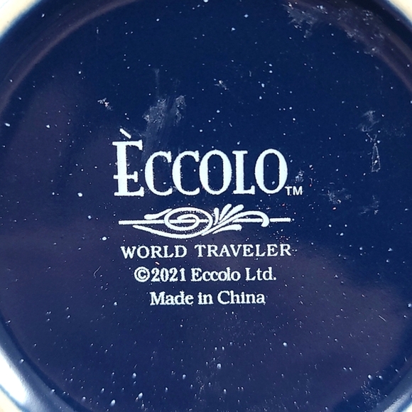 Eccolo  World Traveler Navy Mug Etched Nurses Make a Difference Coffee Tea - Picture 7 of 9